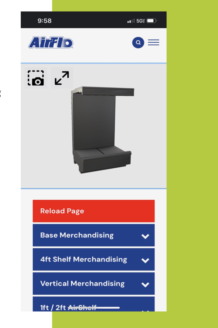 3D product configurator 